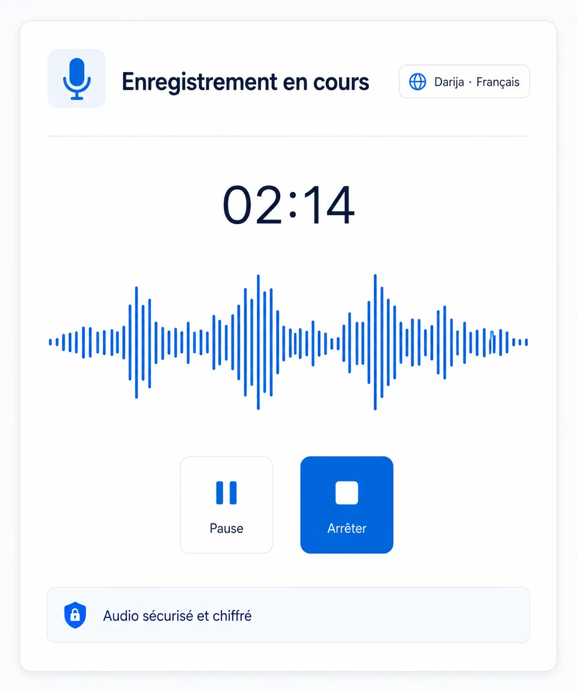 Aperçu d'une étape Doctalis