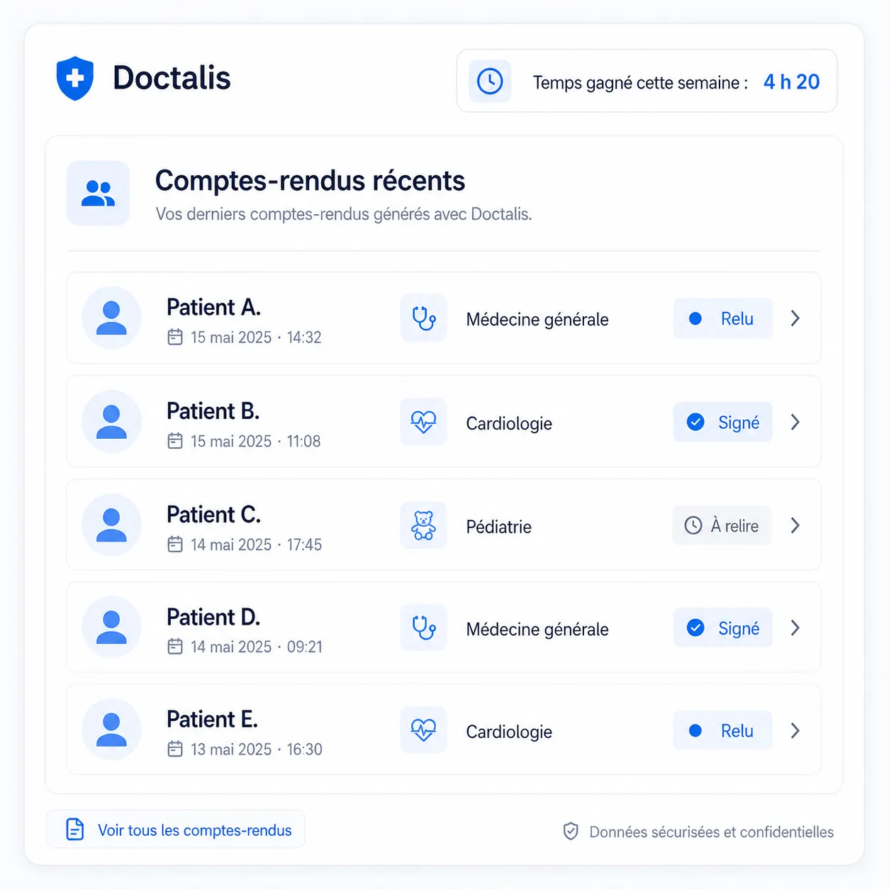Aperçu produit Doctalis
